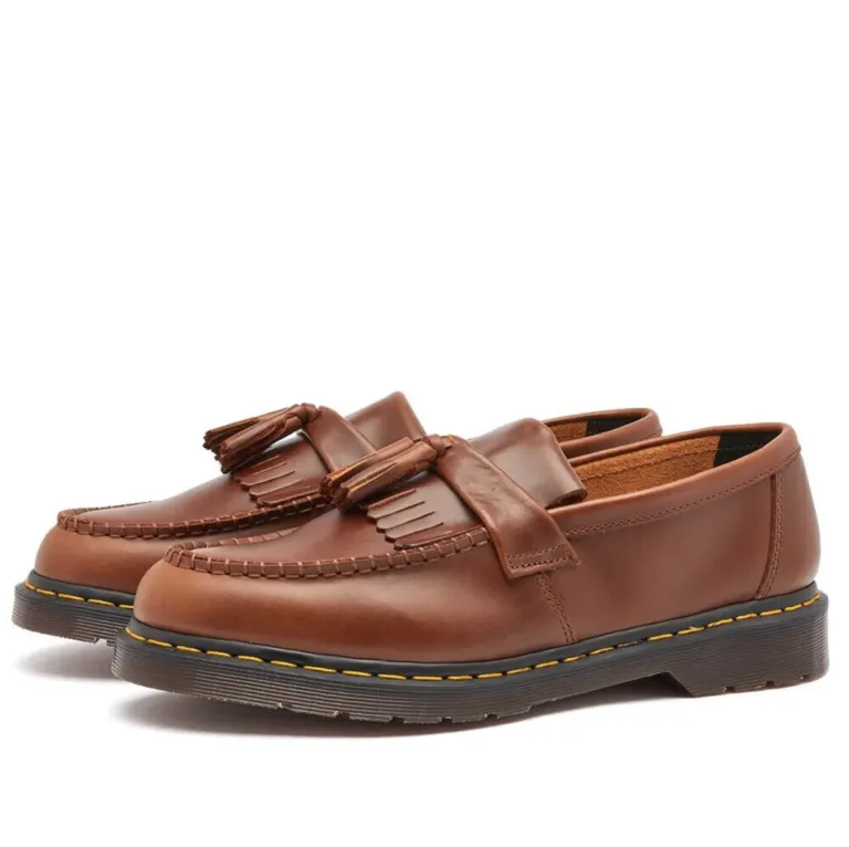 Giày Dr.Martens Adrian Tassel Loafer 'Tan Cambridge' 27721220 - Ảnh 6