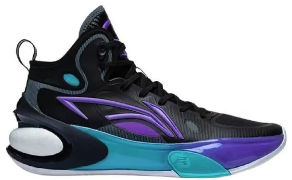 Giày Lining Yushuai 17 High Premium Boom ‘Black Purple’ ABAT043-9