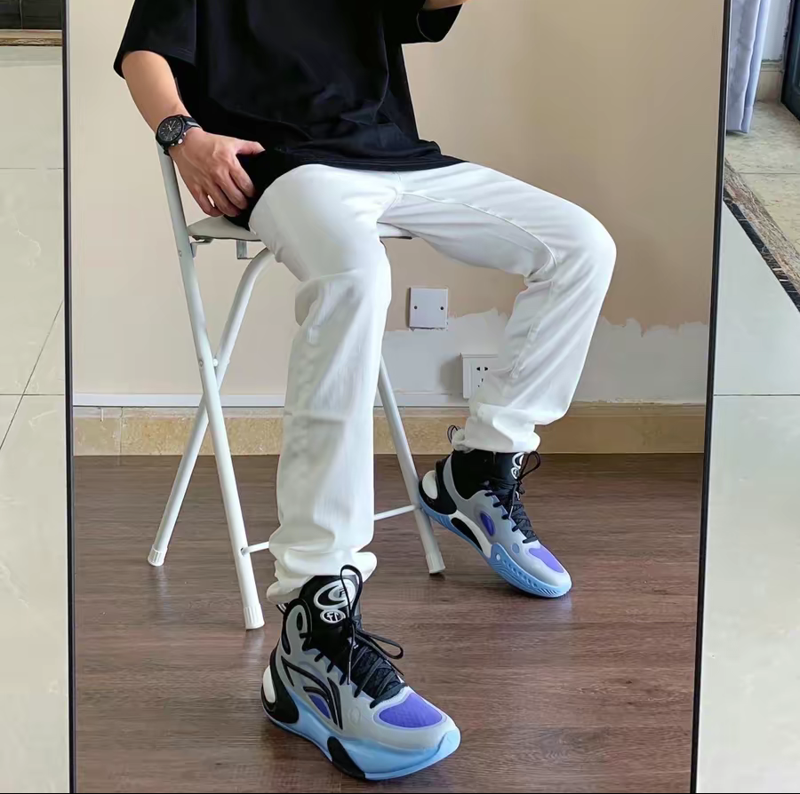 Giày Lining Yushuai 17 ‘White Purple’ ABAT043-2 - Ảnh 5