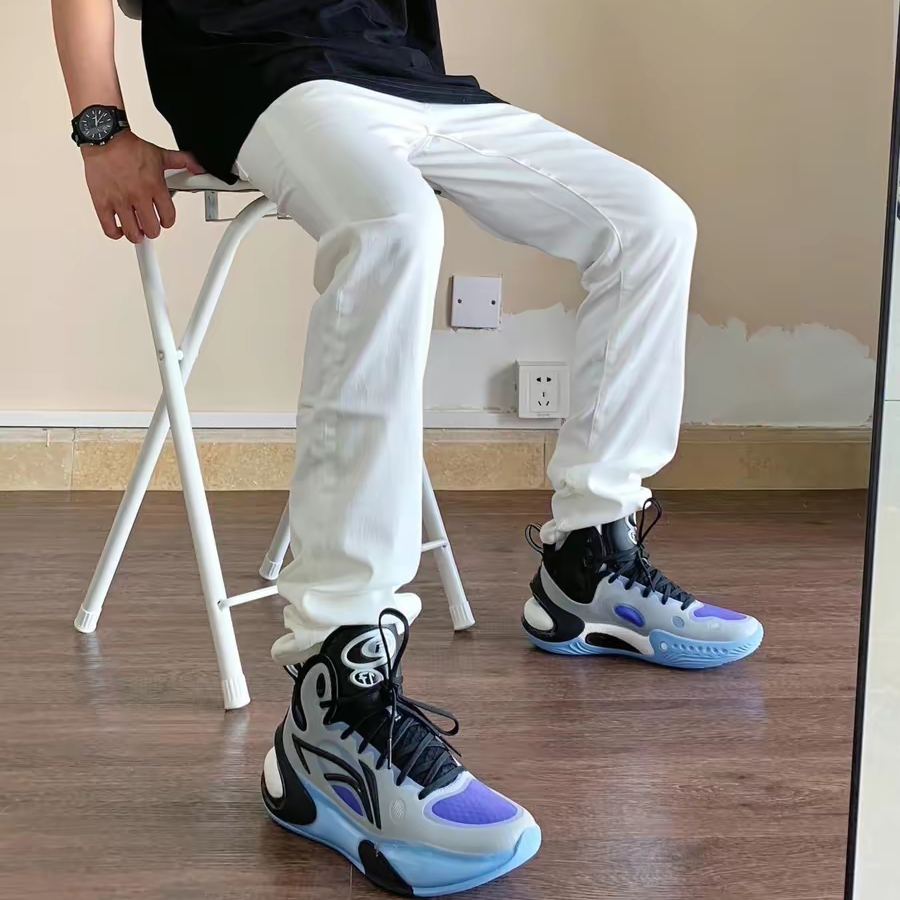 Giày Lining Yushuai 17 ‘White Purple’ ABAT043-2 - Ảnh 4