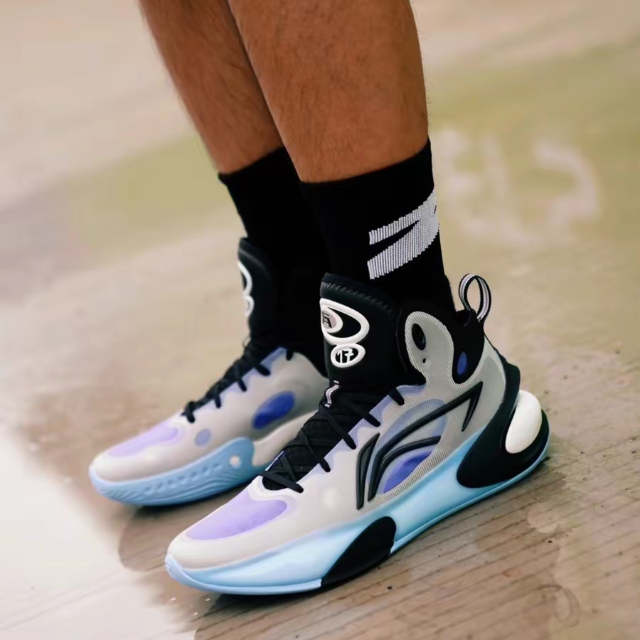 Giày Lining Yushuai 17 ‘White Purple’ ABAT043-2 - Ảnh 3