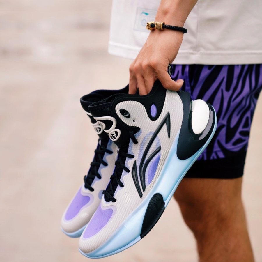 Giày Lining Yushuai 17 ‘White Purple’ ABAT043-2 - Ảnh 2