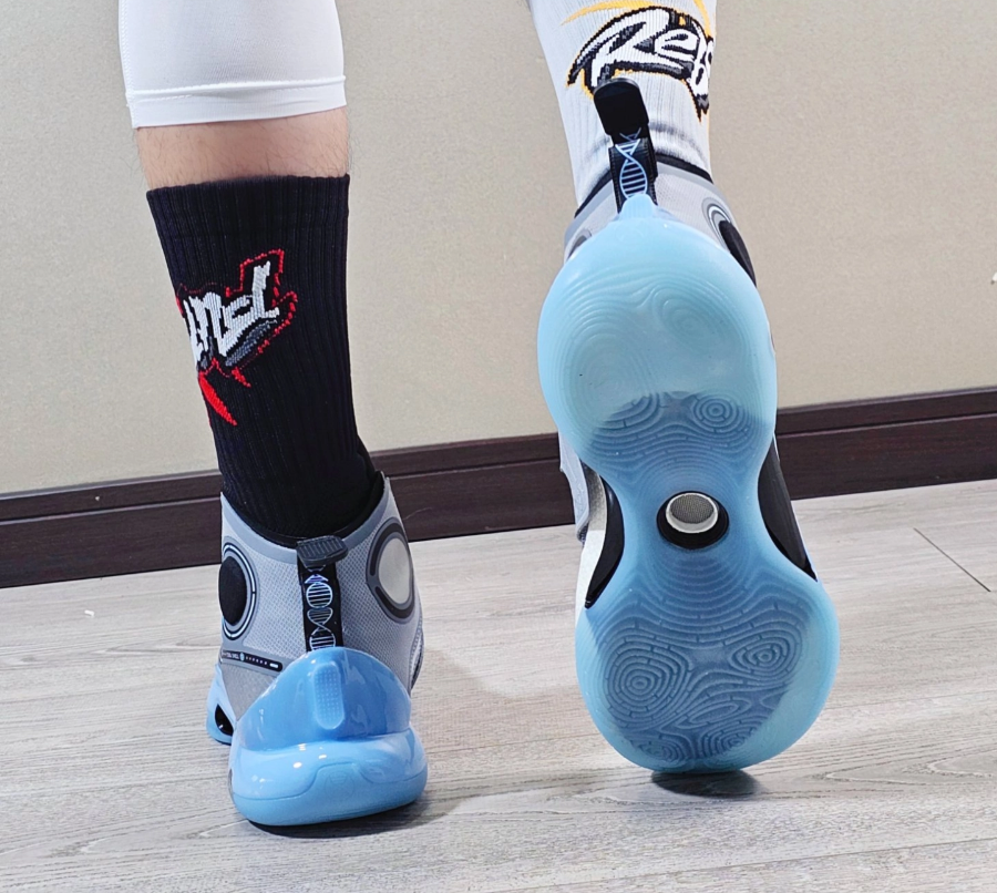 Giày Lining Yushuai Evolution High ‘Blue Grey’ ABAR041-3 - Ảnh 4