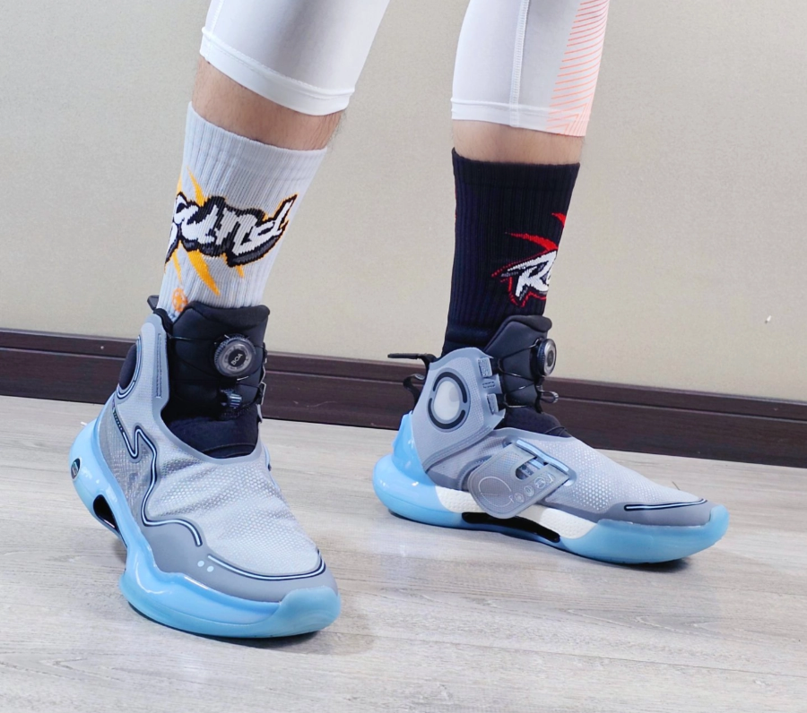 Giày Lining Yushuai Evolution High ‘Blue Grey’ ABAR041-3 - Ảnh 5