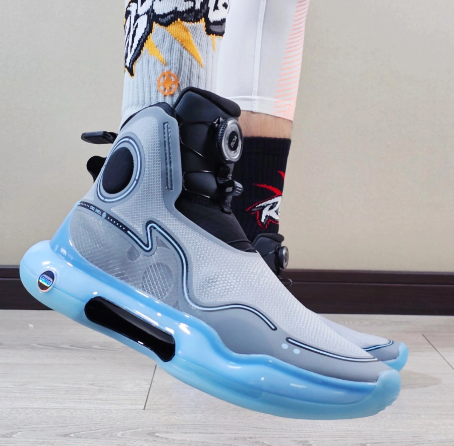 Giày Lining Yushuai Evolution High ‘Blue Grey’ ABAR041-3 - Ảnh 6