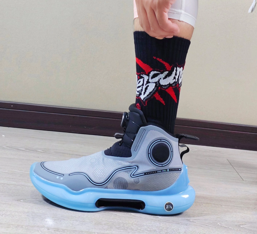 Giày Lining Yushuai Evolution High ‘Blue Grey’ ABAR041-3 - Ảnh 7