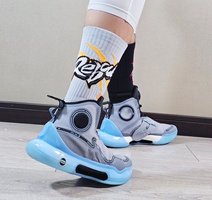 Giày Lining Yushuai Evolution High ‘Blue Grey’ ABAR041-3 - Ảnh 2