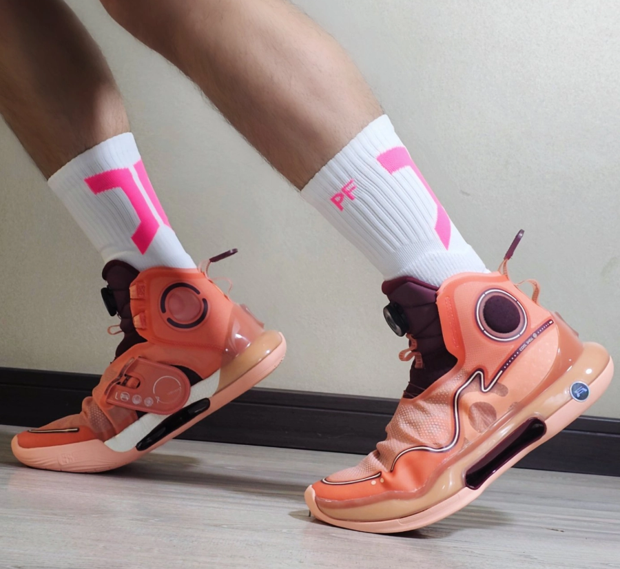 Giày Lining Yushuai Evolution High ‘Sand Orange’ ABAR041-5 - Ảnh 3