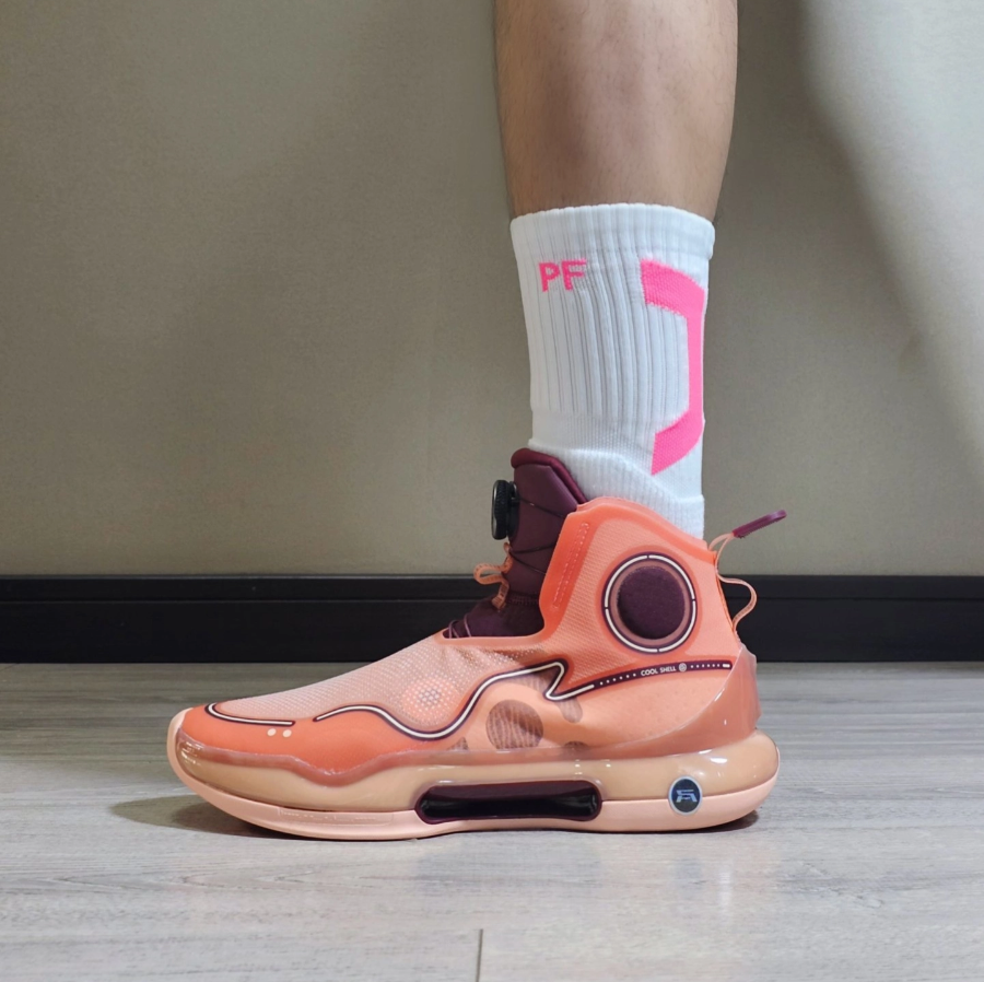 Giày Lining Yushuai Evolution High ‘Sand Orange’ ABAR041-5 - Ảnh 4