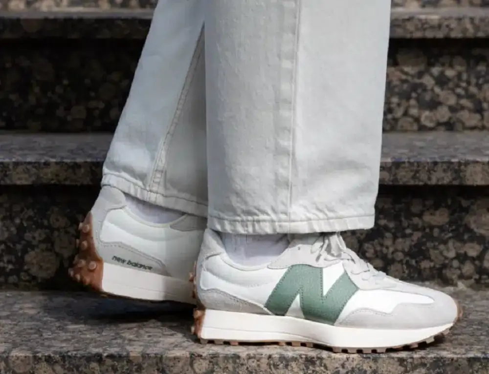 Giày New Balance 327 'Moonbeam Green' U327LX - Ảnh 5