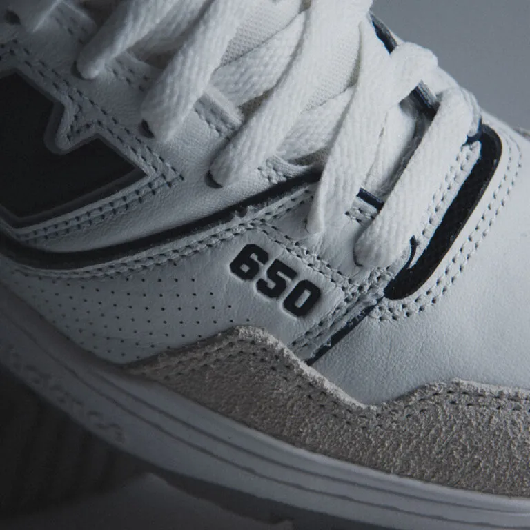 Giày New Balance 650 WJ ‘White Navy’ BB650RWJ - Ảnh 5