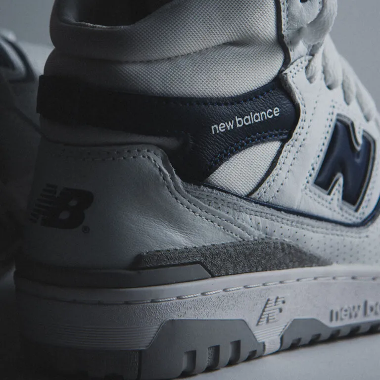 Giày New Balance 650 WJ ‘White Navy’ BB650RWJ - Ảnh 3