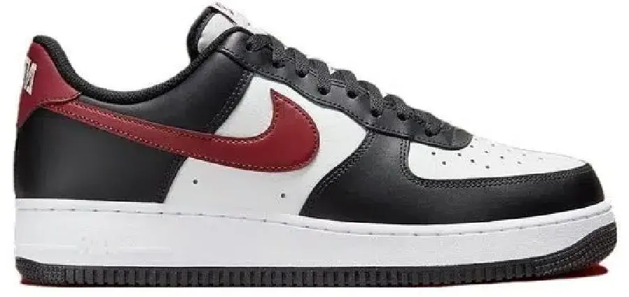 Giày Nike Air Force 1 '07 'Black Dark Team Red' FZ4615-001