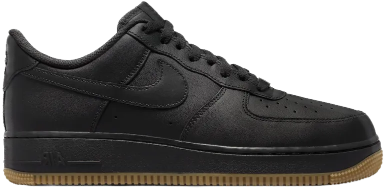 Giày Nike Air Force 1 '07 'Black Gum' DZ4404-001 - Ảnh 2