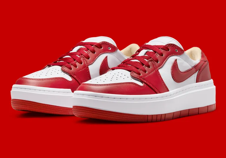 Giày Nike Air Jordan 1 Elevate Low ‘White Red’ DH7004-116 - Ảnh 3
