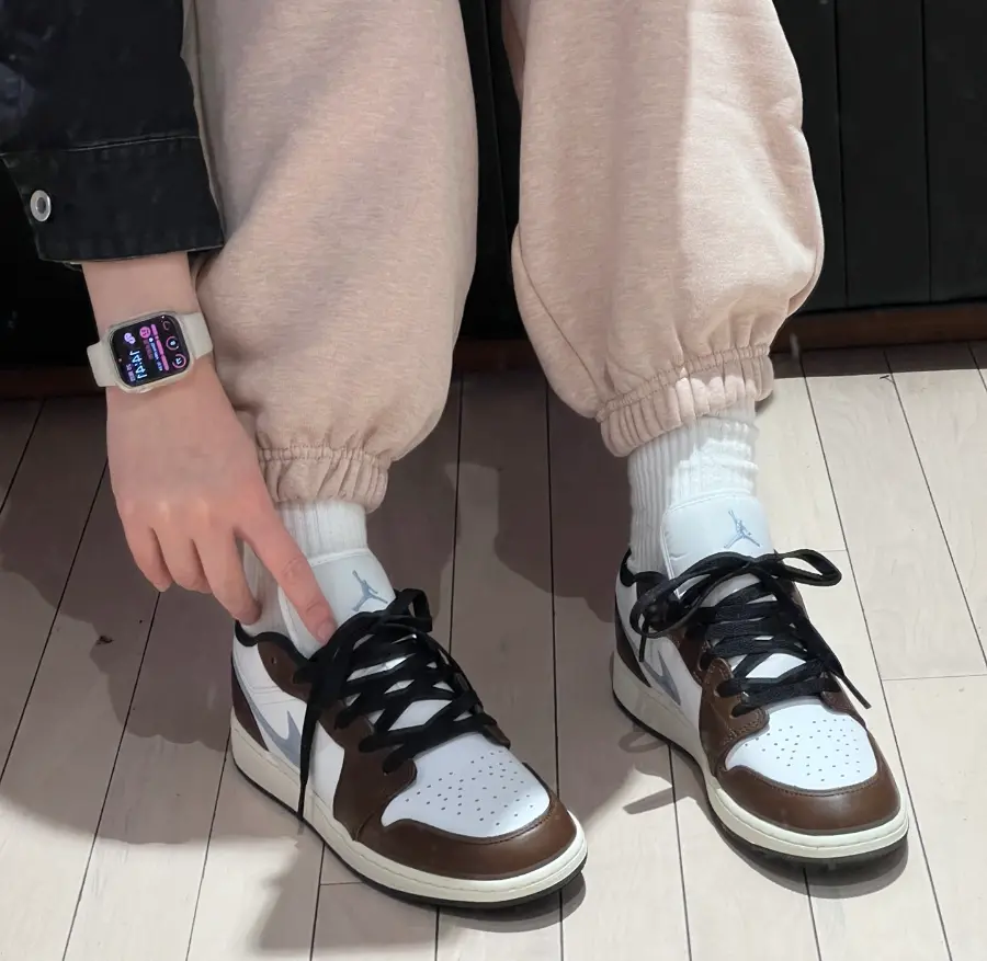 Giày Nike Air Jordan 1 Low ‘Mocha Blue Gray’ FQ8156-142 - Ảnh 5