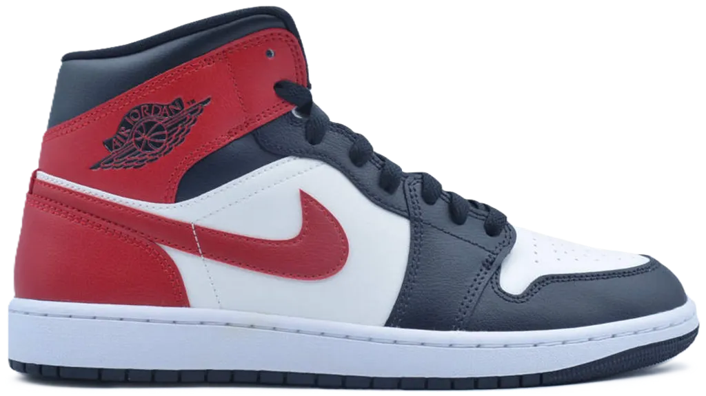Giày Nike Air Jordan 1 Mid ‘Gym Red Off Noir’ BQ6472-160