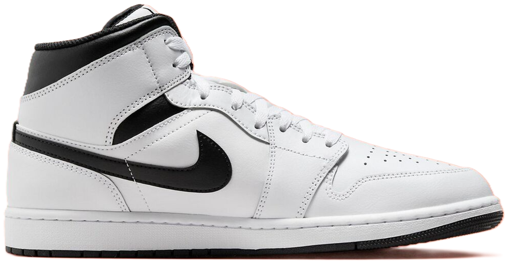 Giày Nike Air Jordan 1 Mid 'White Black' DQ8426-132