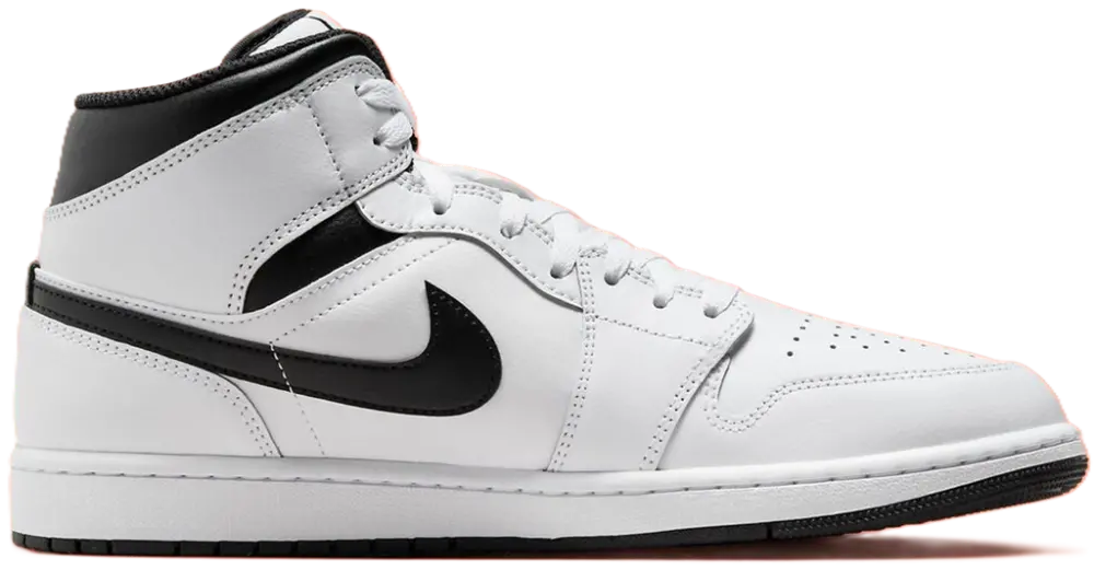 Giày Nike Air Jordan 1 Mid 'White Black' DQ8426-132