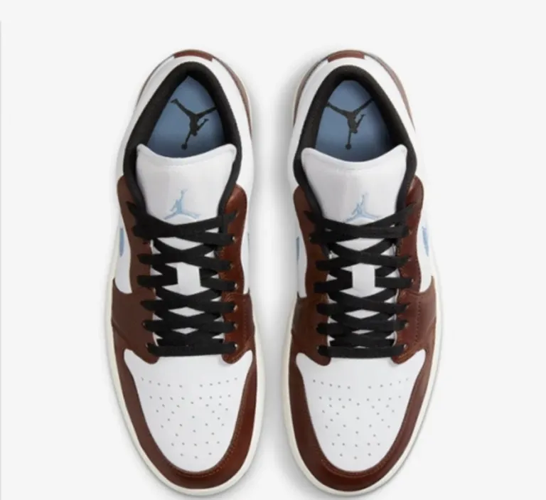 Giày Nike Air Jordan 1 Retro Low SE ‘Brown Blue’ FQ7832-142 - Ảnh 4