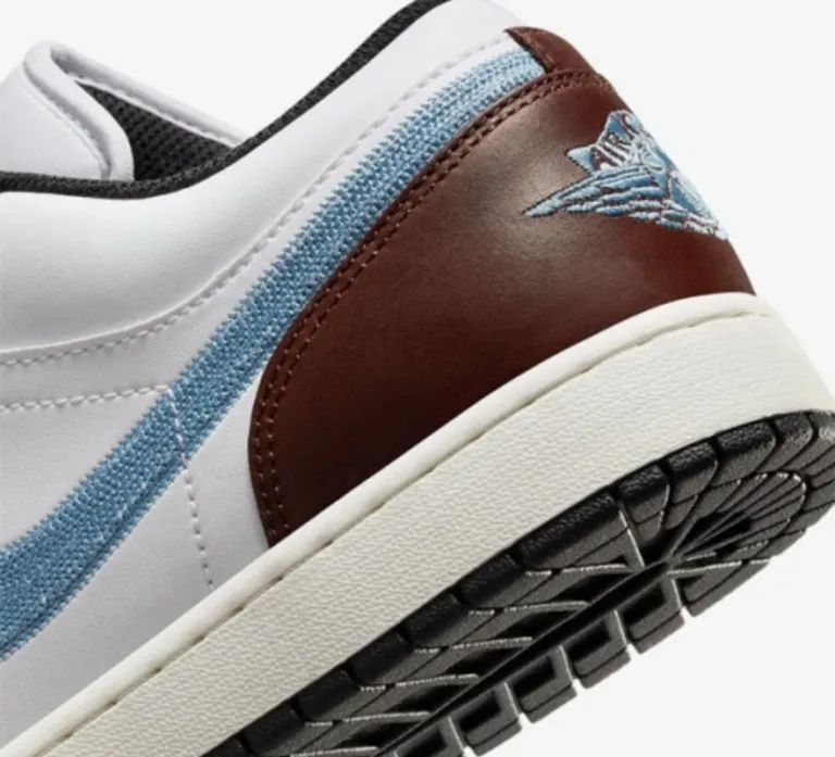 Giày Nike Air Jordan 1 Retro Low SE ‘Brown Blue’ FQ7832-142 - Ảnh 2