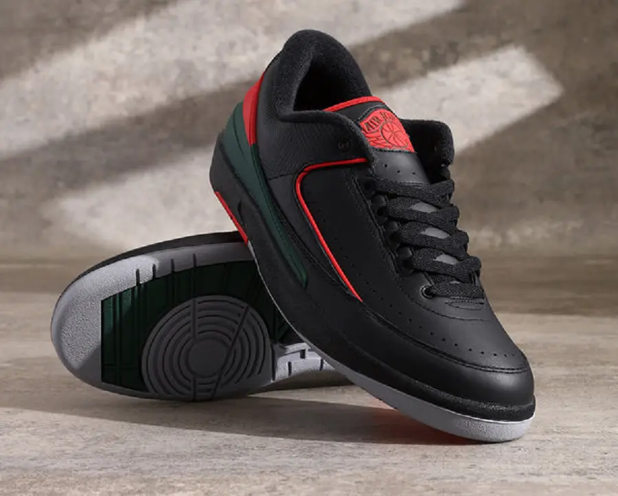 Giày Nike Air Jordan 2 Retro Low GS 'Christmas' FJ6869 006 - Ảnh 5