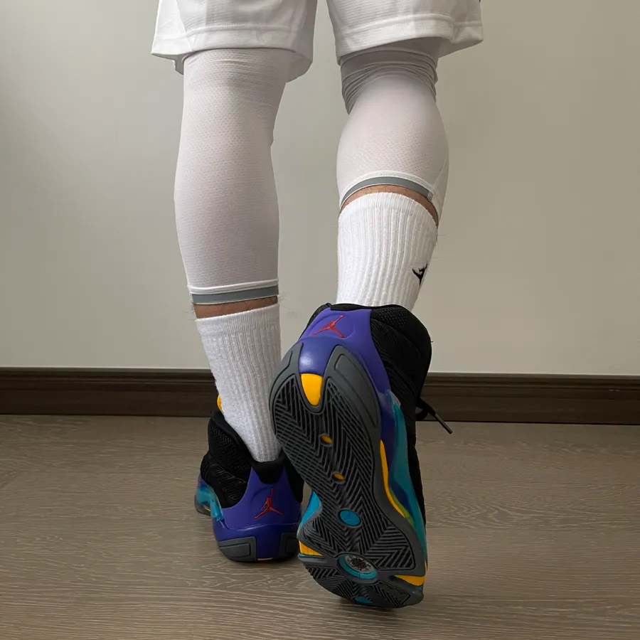 Giày Nike Air Jordan 38 ‘Aqua’ DZ3355-001 - Ảnh 3