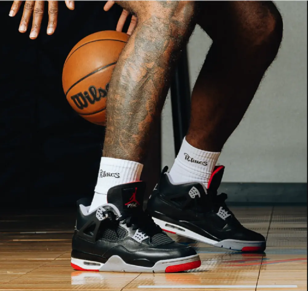 Giày Nike Air Jordan 4 Retro 'Bred Reimagined' FV5029-006 - Ảnh 4