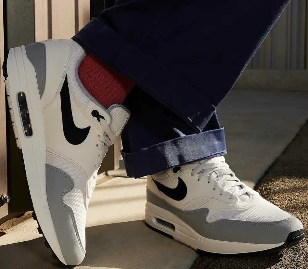 Alternative view of Giày Nike Air Max 1 ‘Platinum Tint Dark Obsidian’ FD9082-002