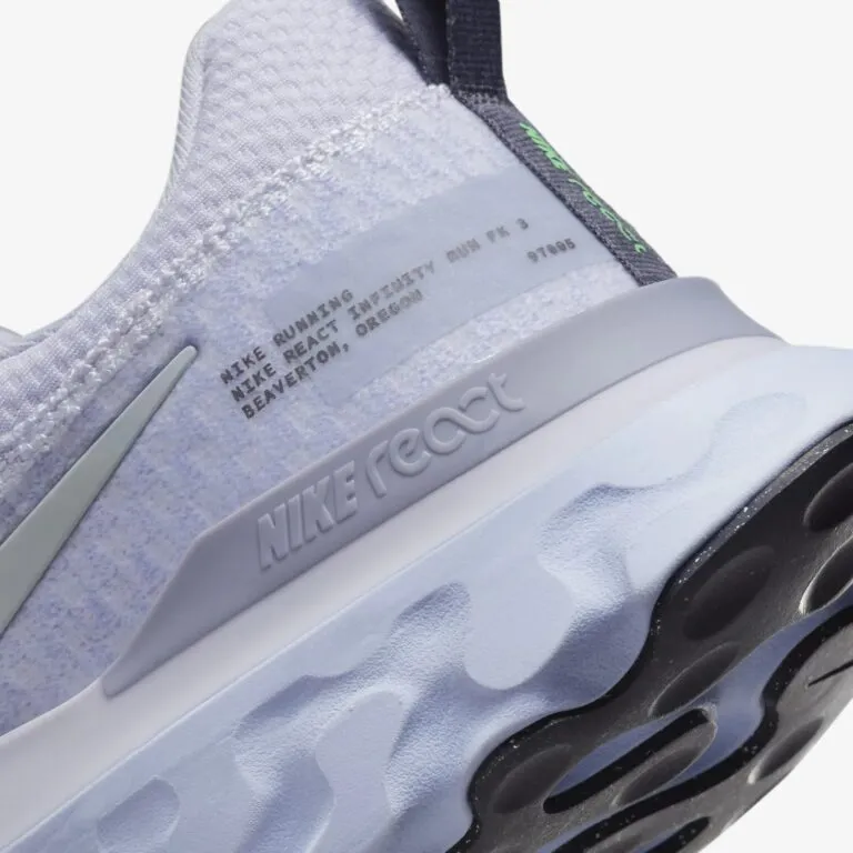 Giày Nike React Infinity Run Flyknit 3 ‘Palest Purple’ DZ3014‑500 - Ảnh 5