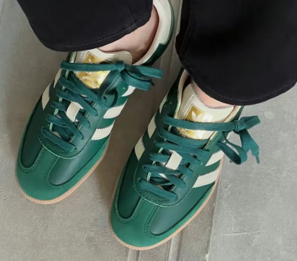 Giày Adidas Samba OG ‘Collegiate Green Gum’ IE0872 - Ảnh 3