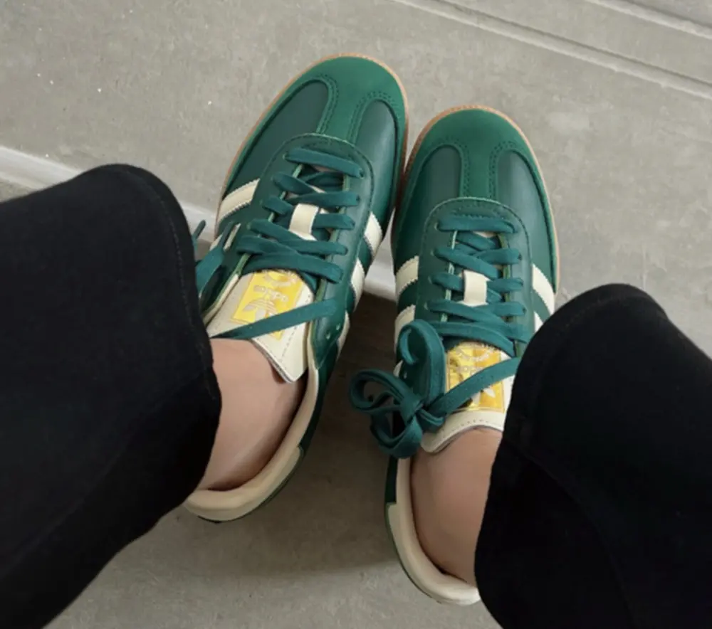 Alternative view of Giày Adidas Samba OG ‘Collegiate Green Gum’ IE0872