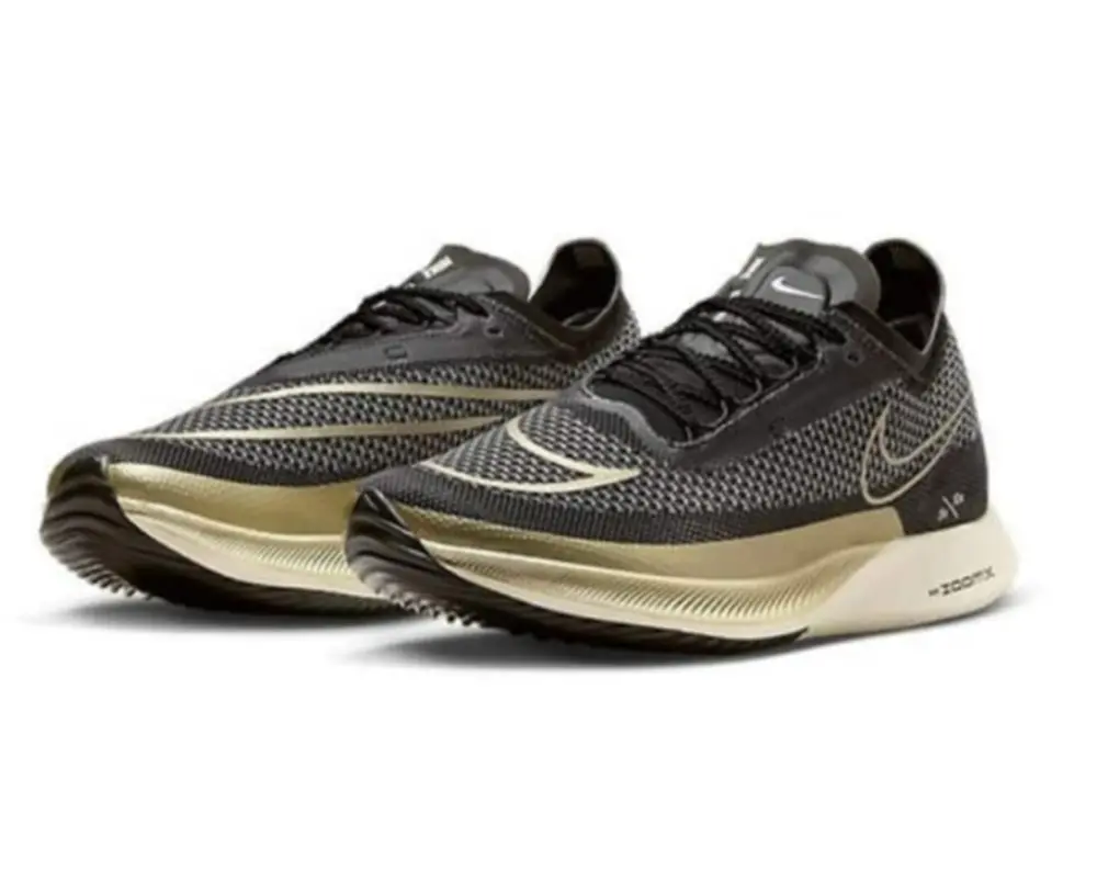 Giày Nike Streakfly ‘Black Metallic Gold Grain’ DJ6566-001 - Ảnh 5