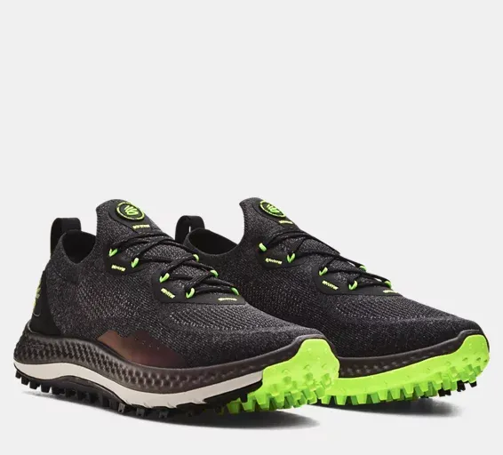 Giày Under Armour Charged Curry ‘Black Ash Lime’ 3025072-002 - Ảnh 3