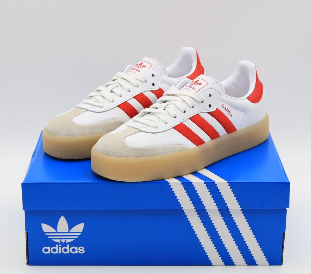 Giày Adidas Sambae 'White Better Scarlet Gum' ID0438 - Ảnh 6
