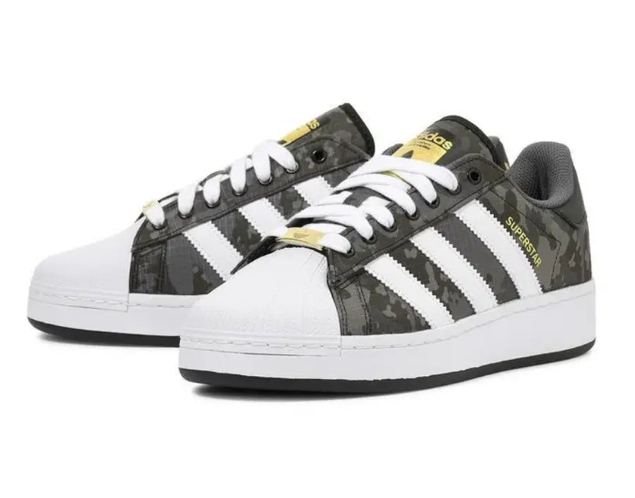Alternative view of Giày Adidas Superstar XLG Core ‘Black White Grey’ IF3691
