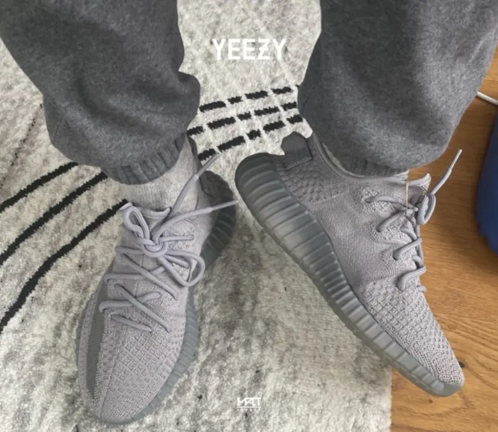 Giày Adidas Yeezy Boost 350 V2 ‘Steel Grey’ IF3219 - Ảnh 3