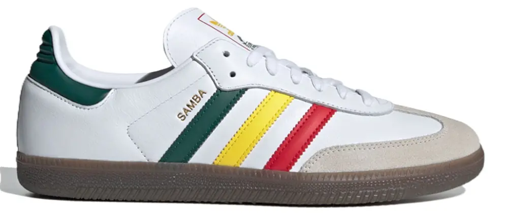 Giày Adidas Samba OG Rasta ‘White’ IH3118