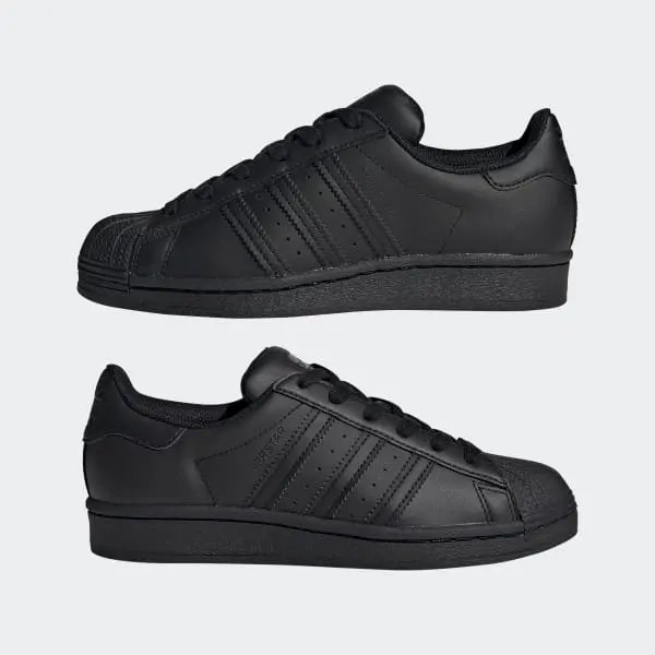 Alternative view of Giày Adidas Superstar ‘All Black’ FU7713