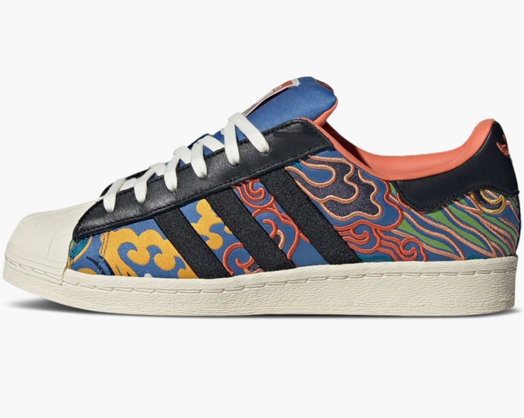 Giày Adidas Superstar 82 x Fefei Ruan ‘Chinese New Year’ ID3651 - Ảnh 5