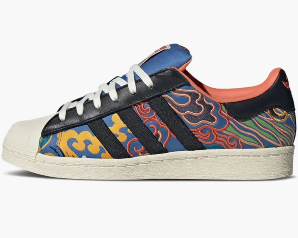 Giày Adidas Superstar 82 x Fefei Ruan ‘Chinese New Year’ ID3651 - Ảnh 5
