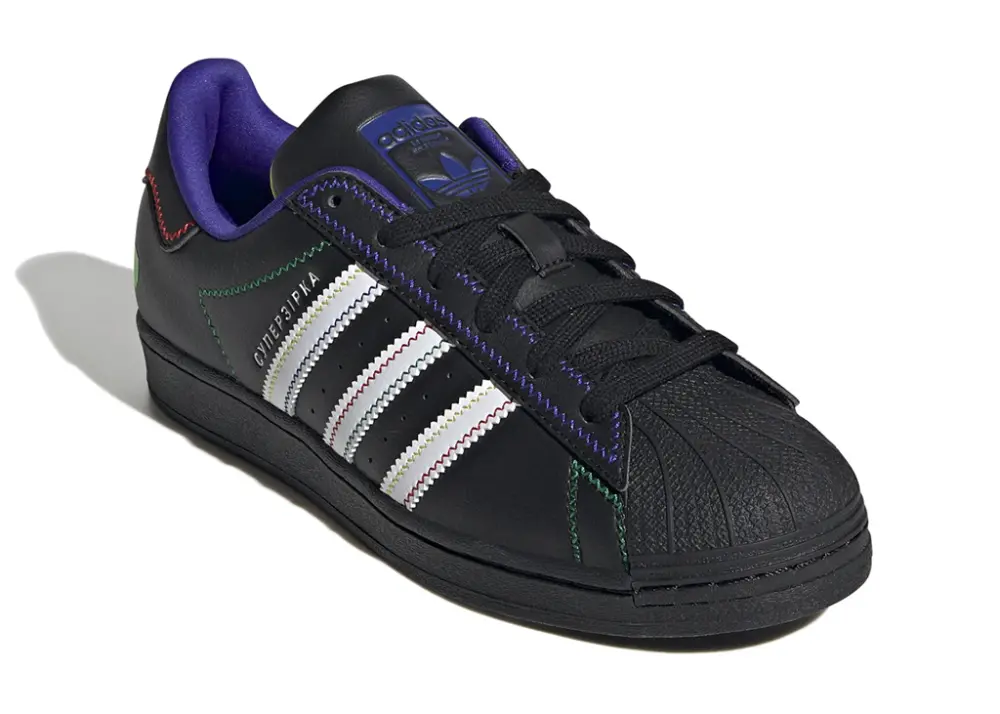 Giày Adidas Originals Superstar x KSENIASCHNAIDER 'Core Black' IE0365 - Ảnh 3