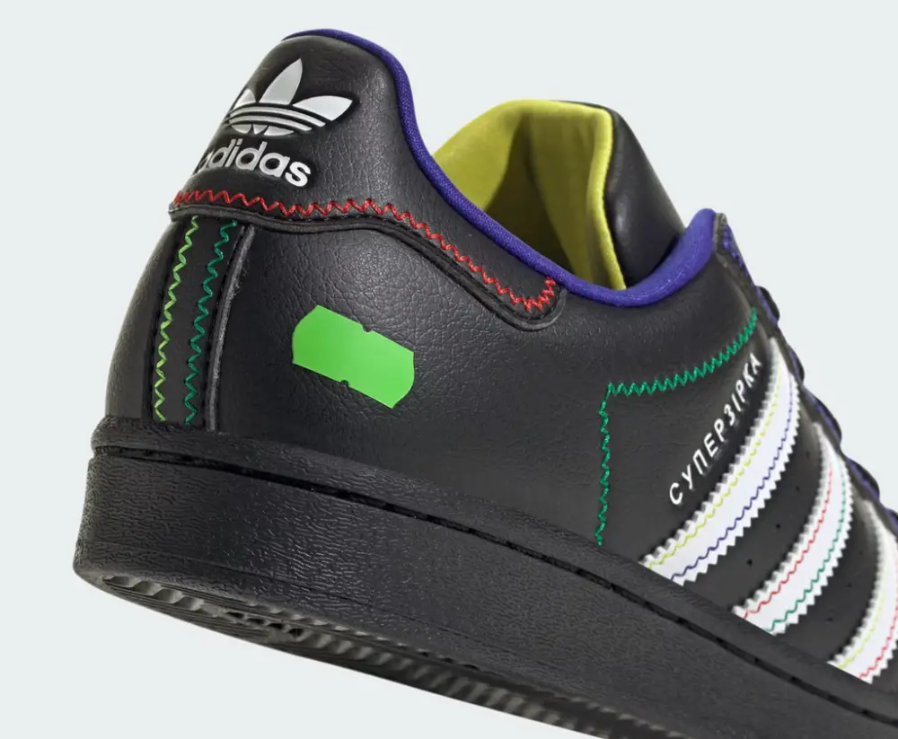 Giày Adidas Originals Superstar x KSENIASCHNAIDER 'Core Black' IE0365 - Ảnh 4