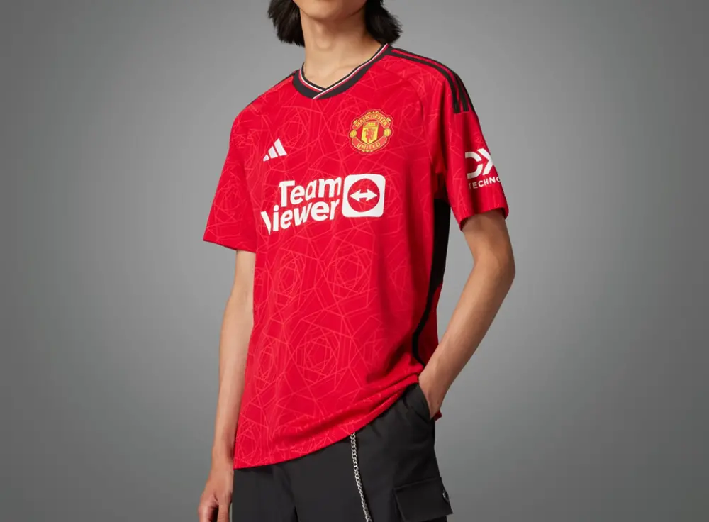 Alternative view of Áo Adidas Manchester United 23/24 Home 'Red' Jersey IP1726