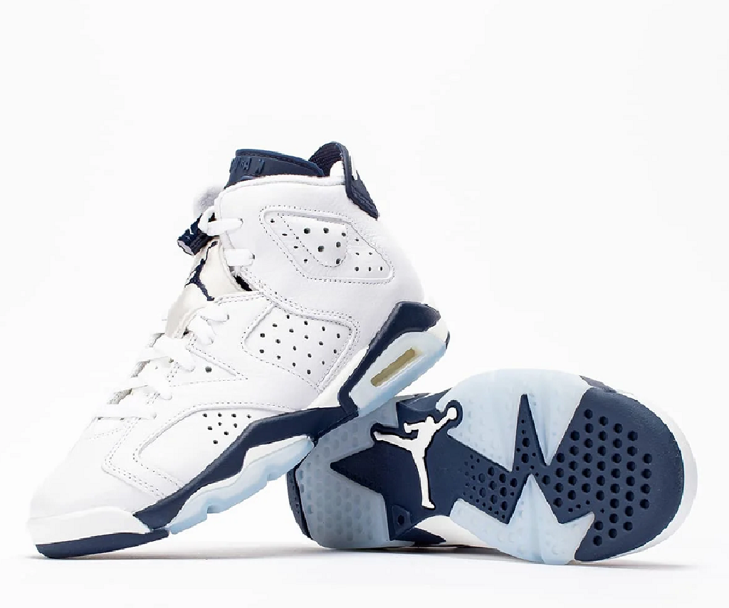 Giày Nike Jordan 6 Retro Midnight Navy 384665-141 - Ảnh 6