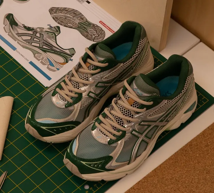 Giày Asics x Above The Clouds GT-2160 ‘Cream Shamrock Green’ 1203A361-100 - Ảnh 6