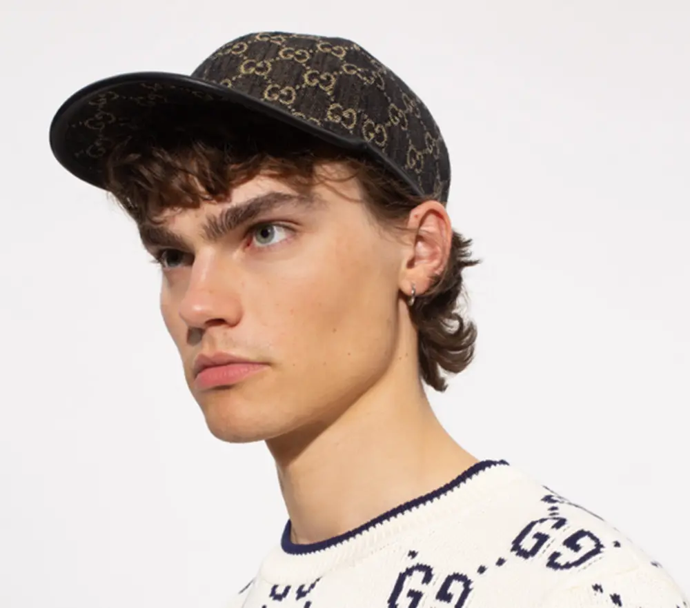 Alternative view of Mũ Gucci Common GG Denim Ball Cap ‘Black’ 656206-3HAF8-1060