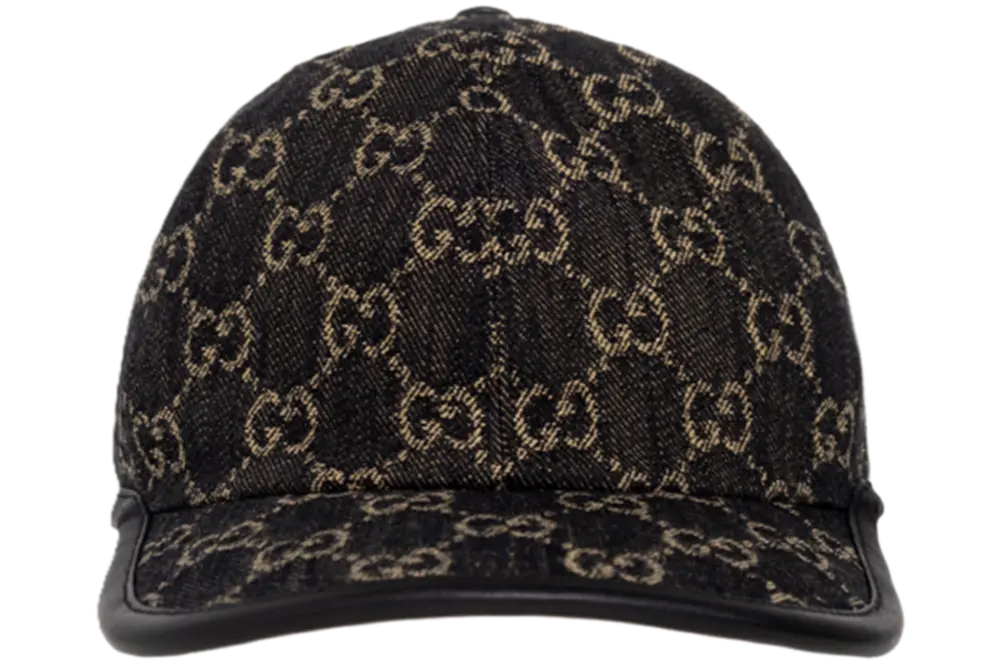 Mũ Gucci Common GG Denim Ball Cap ‘Black’ 656206-3HAF8-1060