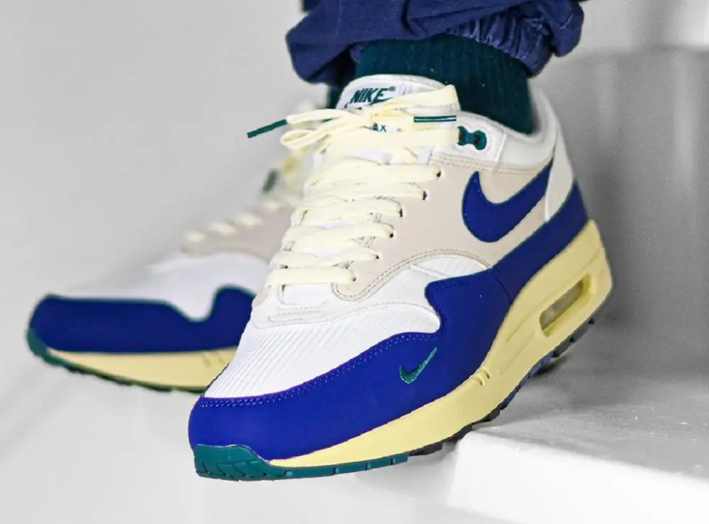 Alternative view of Giày Nike Air Max 1 Athletic Department "Deep Royal Blue" FQ8048-133