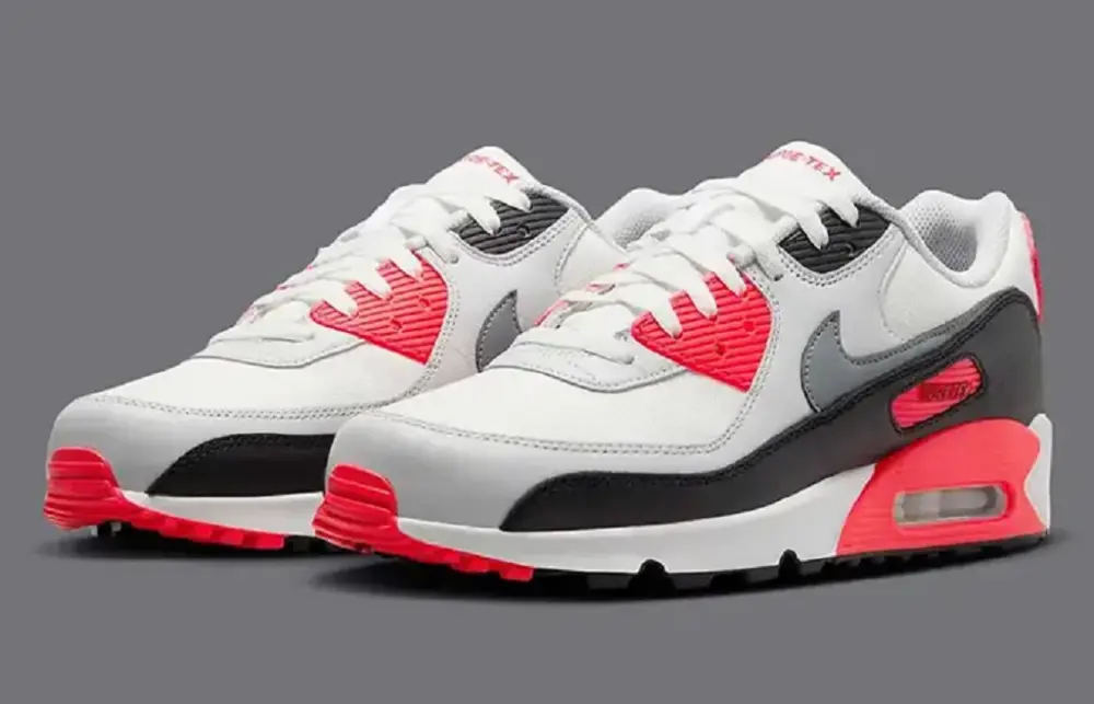 Giày Nike Air Max 90 GORE-TEX 'Infrared' FD5810-101 - Ảnh 4